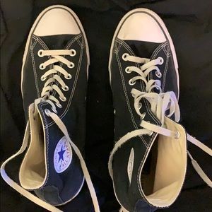 Used Black High Top Converse
